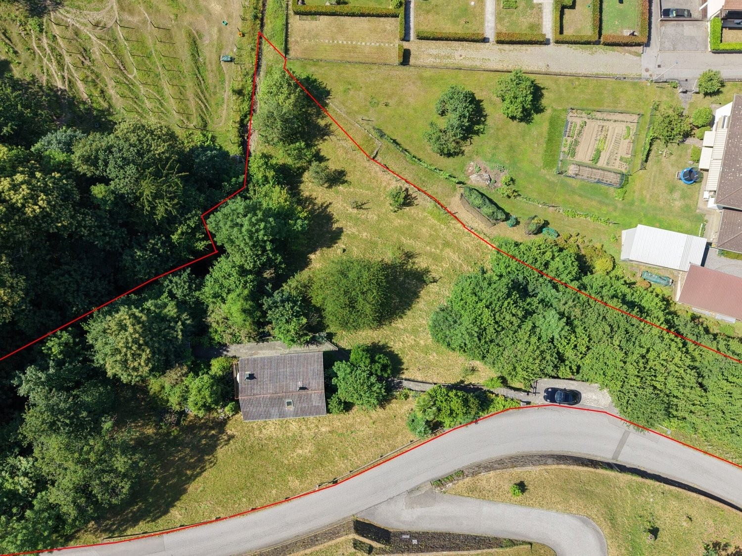 3019m² building land