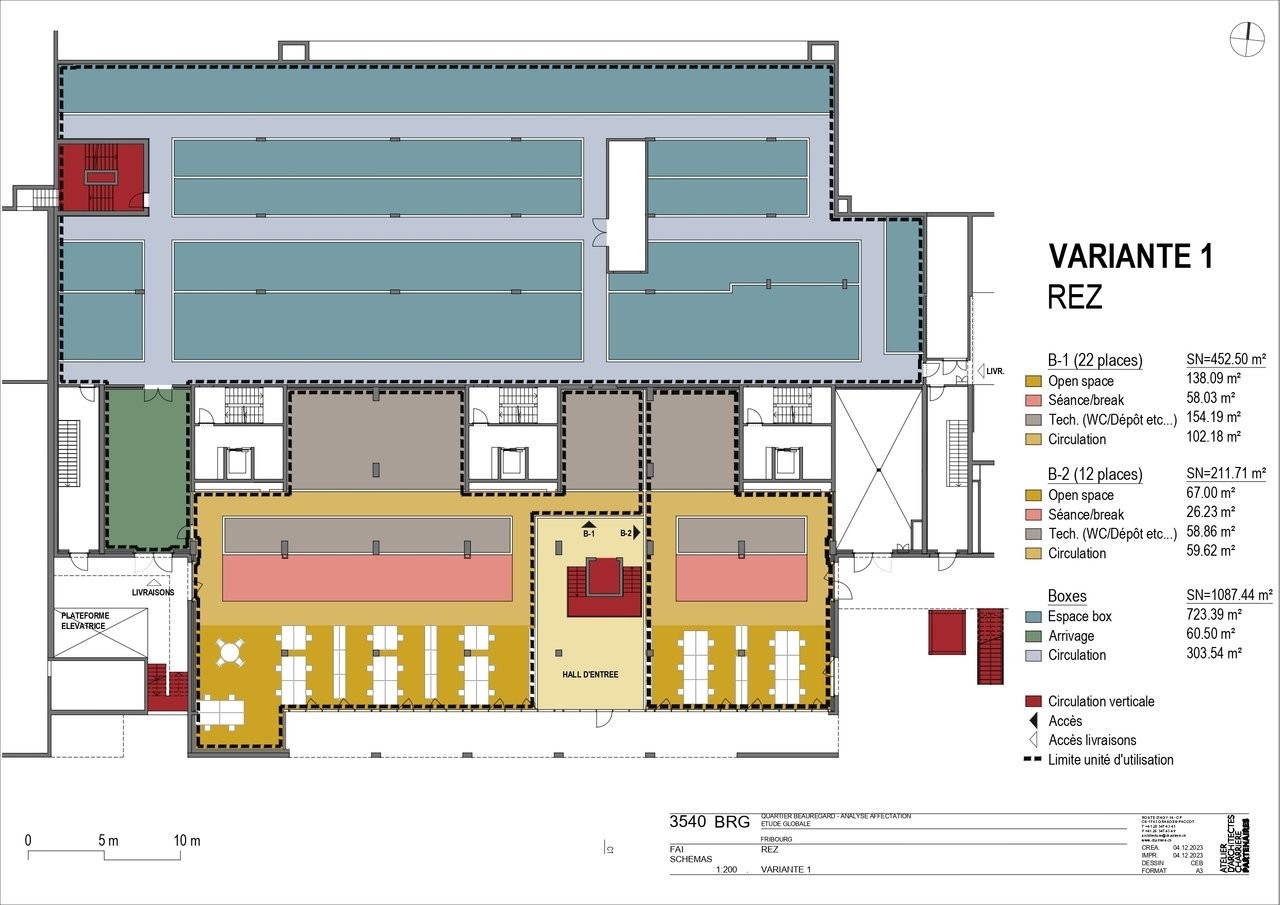 860m² commercial