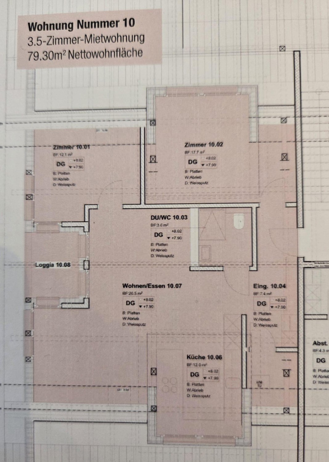 Appartamento di 3 ½ locali