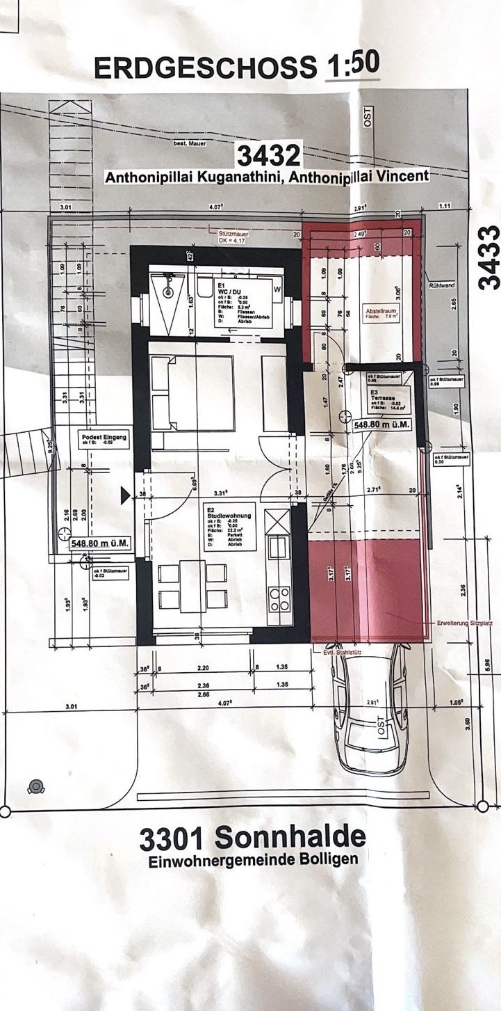 1 room apartment
