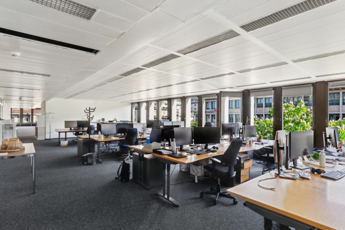 500m² office