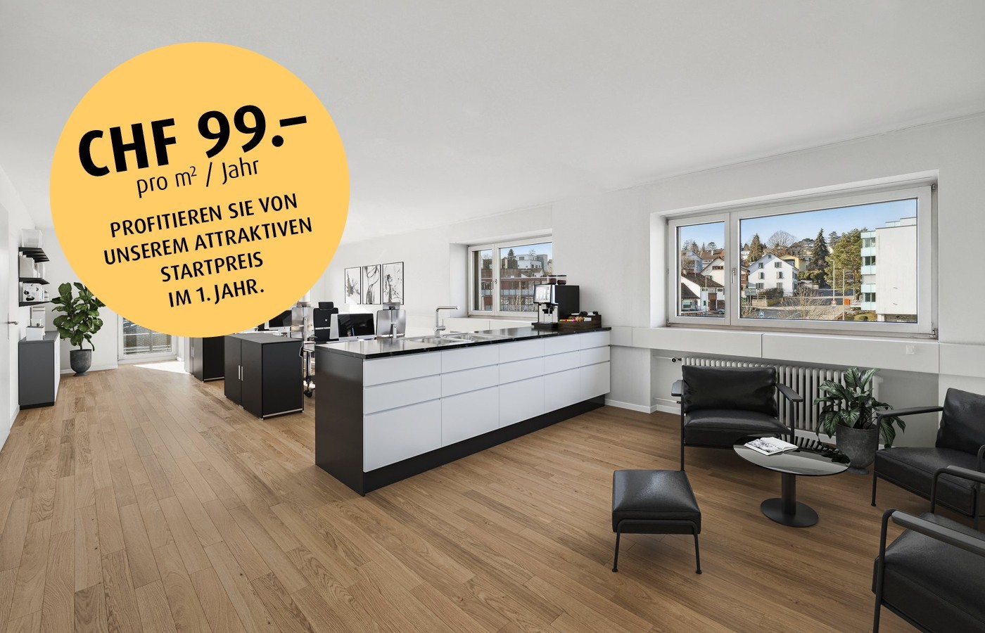 ufficio di 130m²