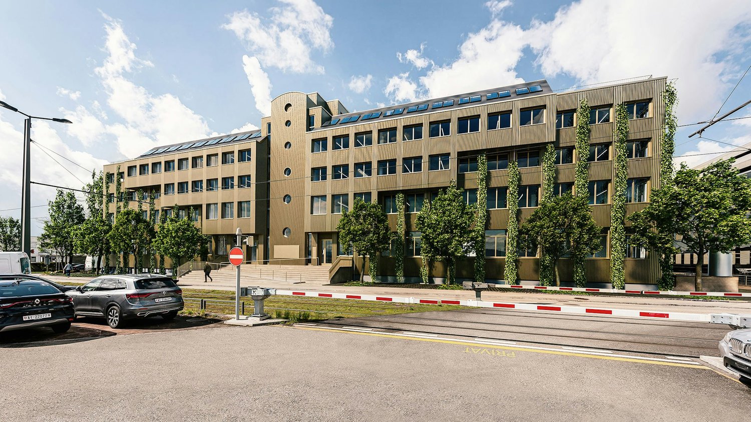 500m² bureau