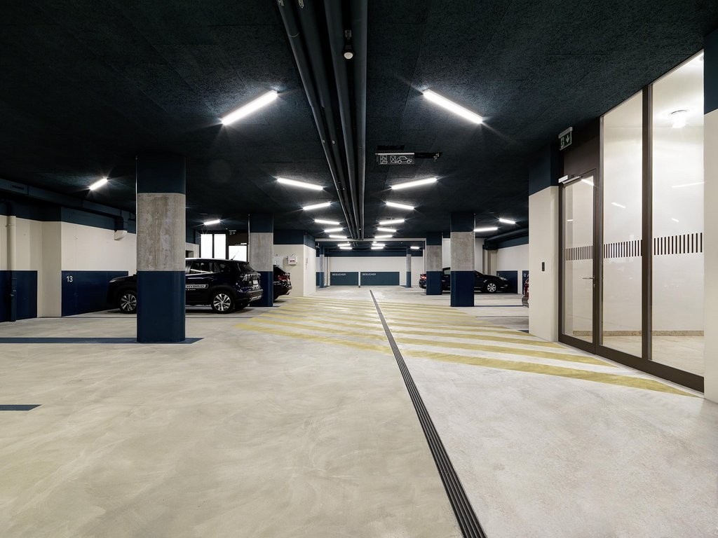 Posto auto sotterraneo