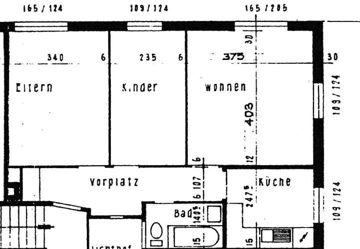 3 rooms apartment