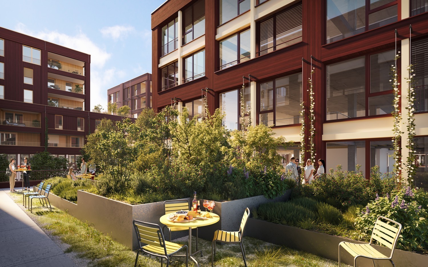 2400m² office