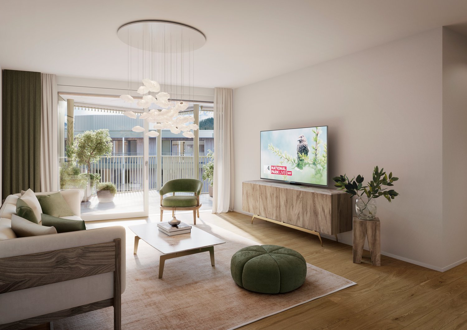 4 ½ rooms furnished flat