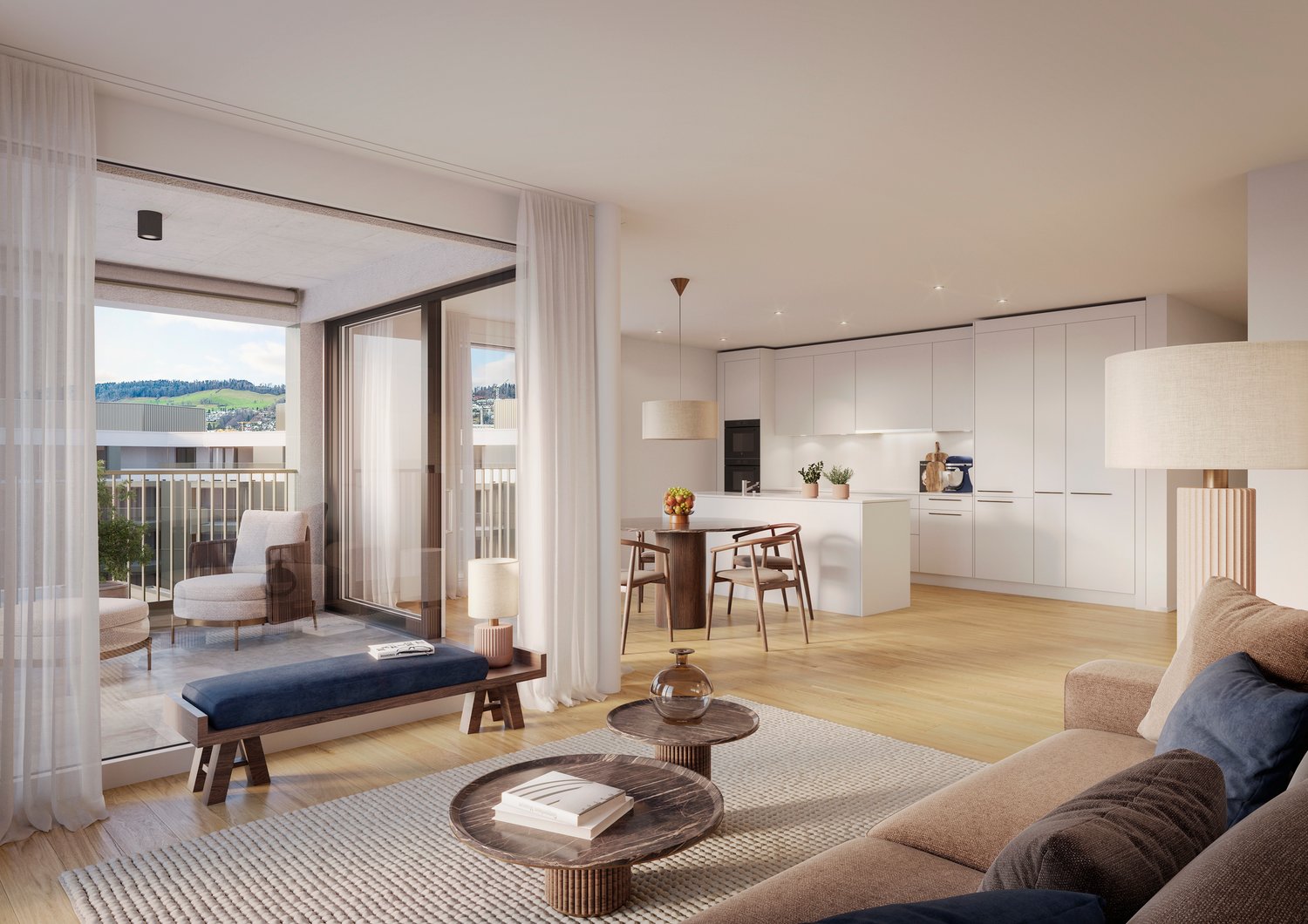 4 ½ rooms furnished flat