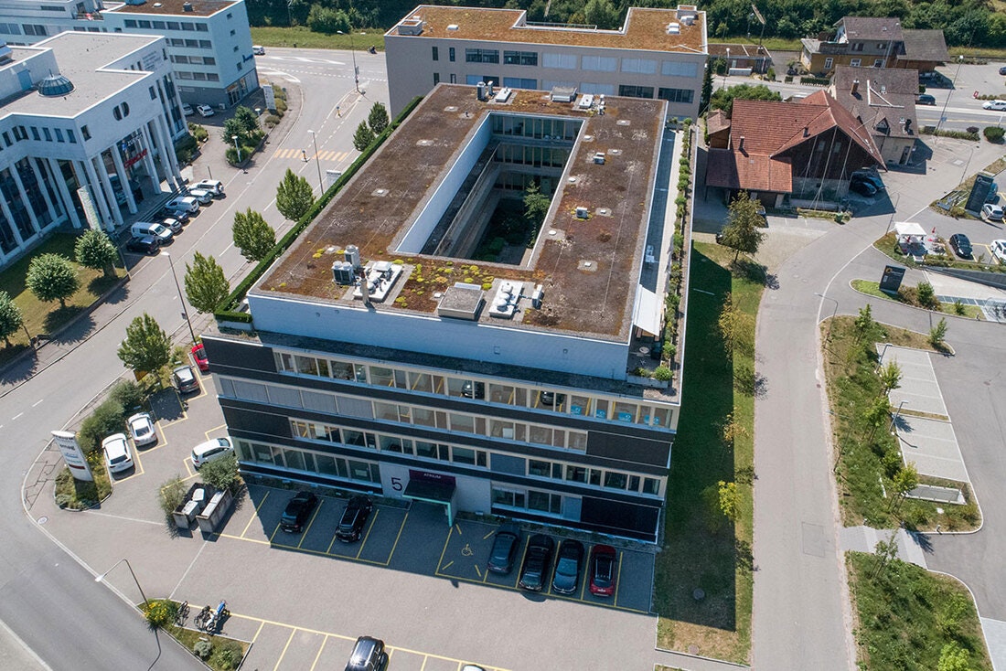 500m² office