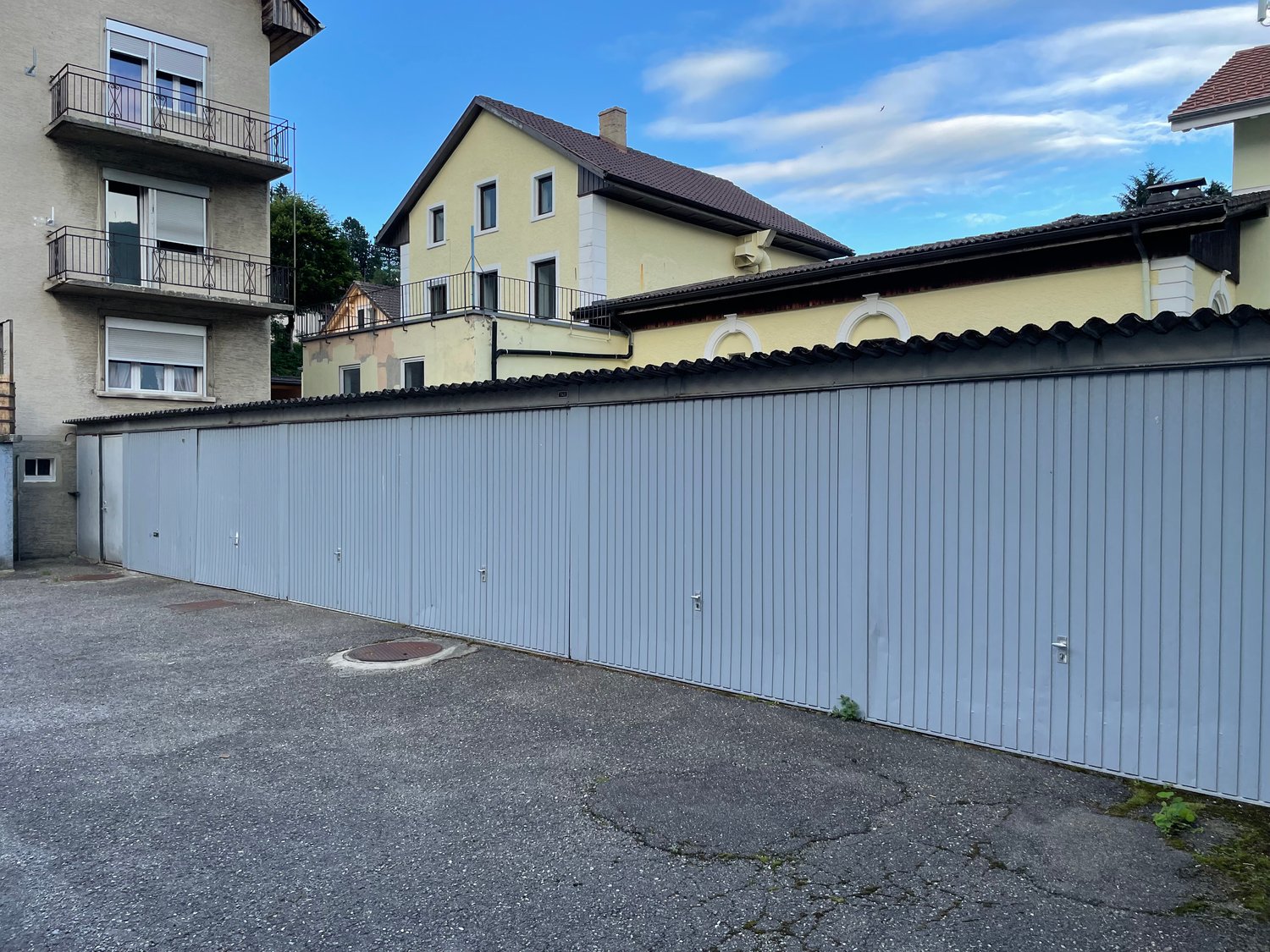 Single garage
