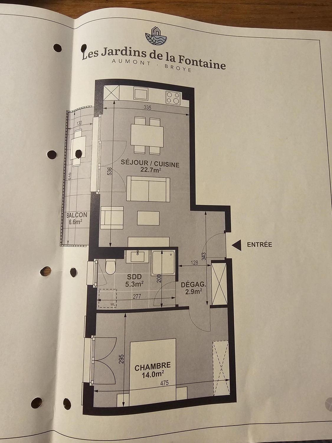 Appartamento di 2 ½ locali