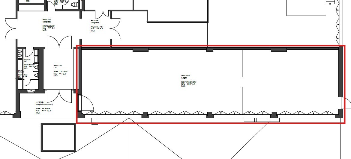 154m² commerciale