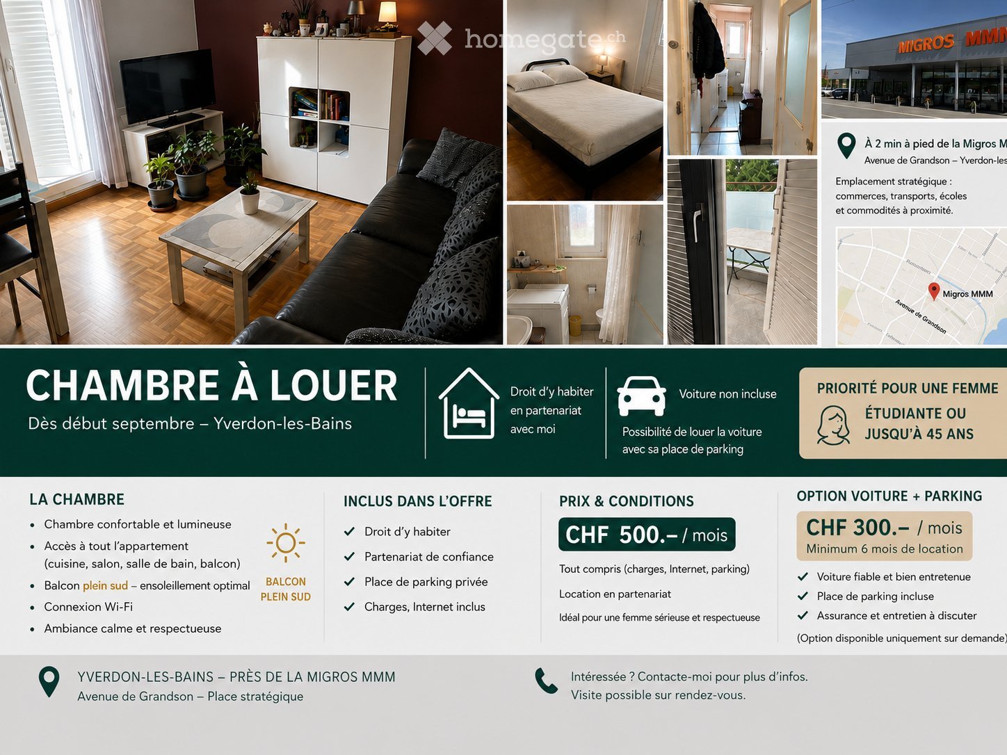 1 room single room