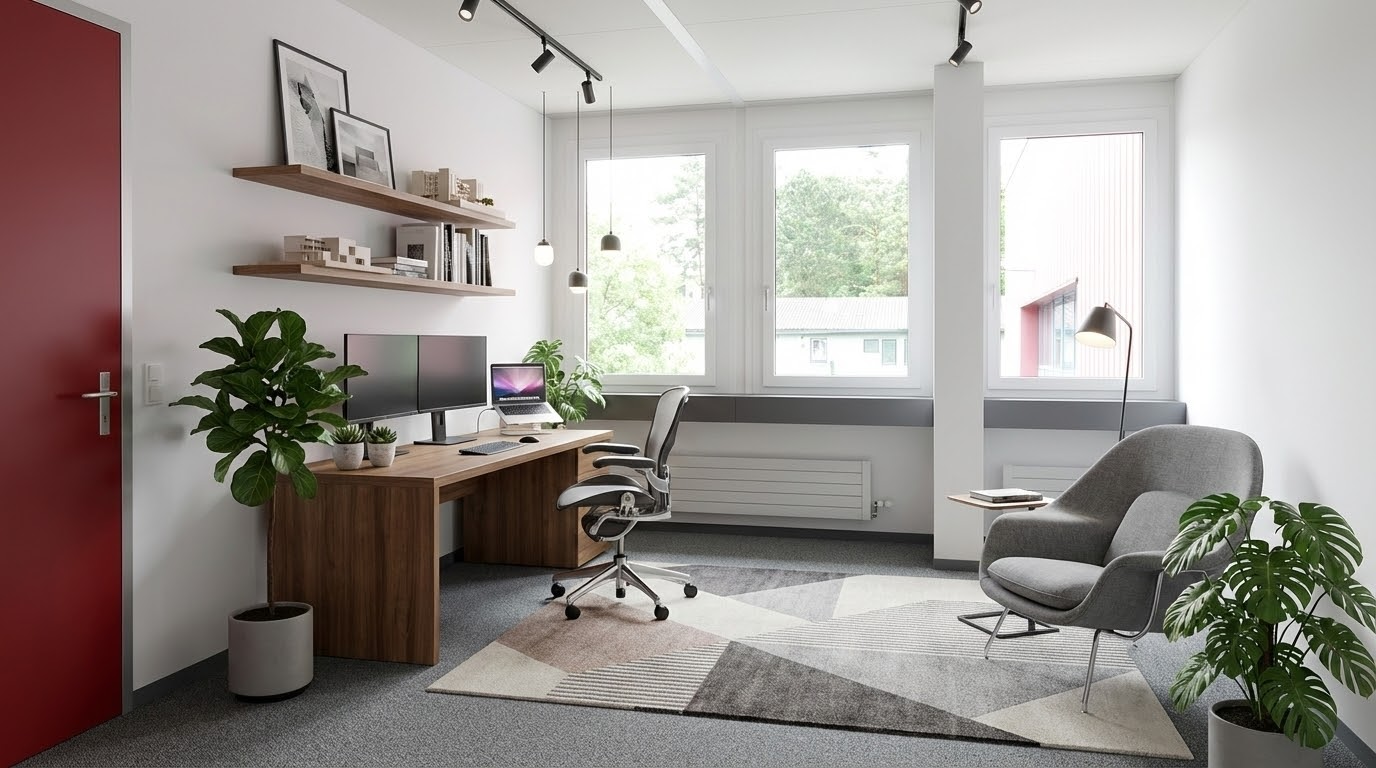 100-205m² commercial