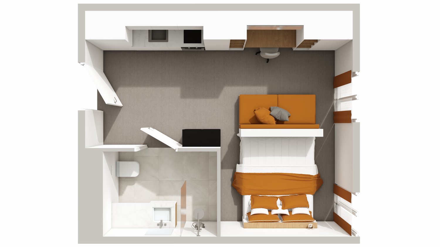 1 room studio
