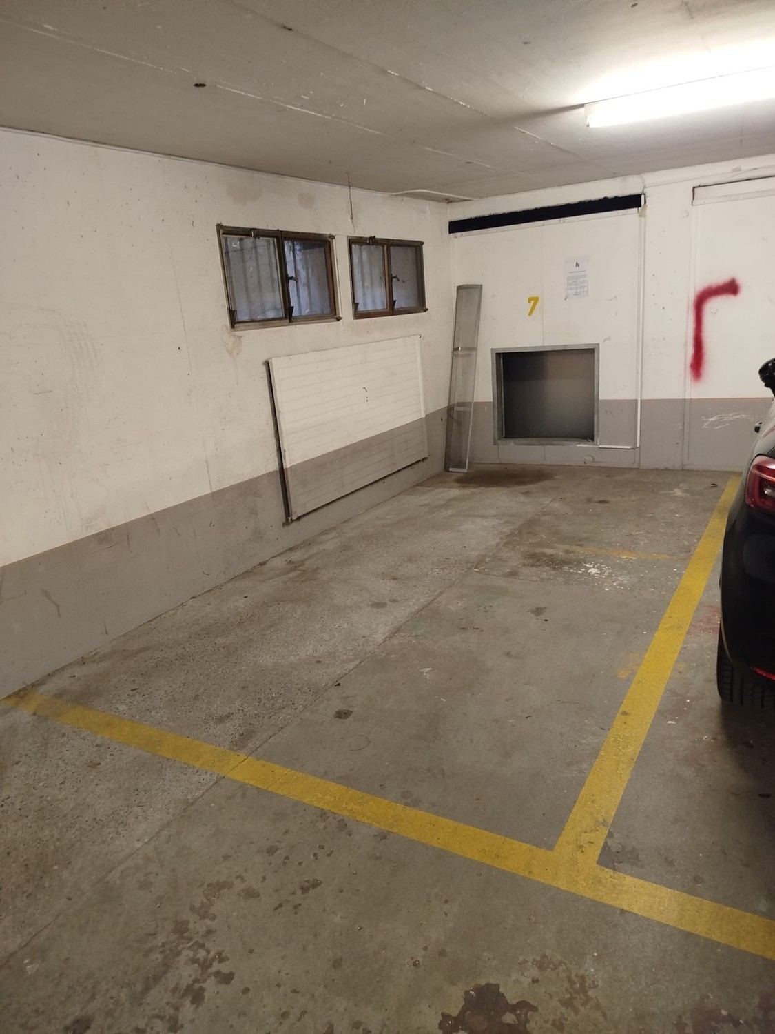 Underground slot