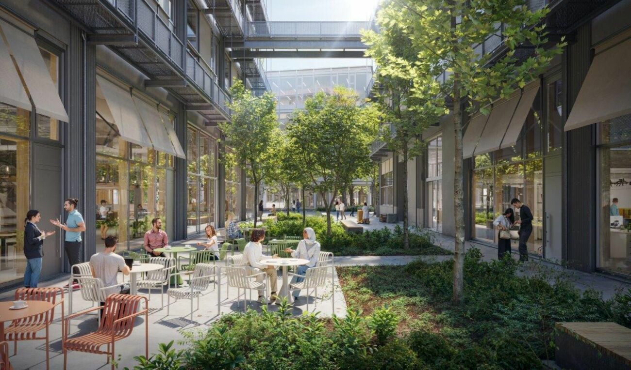 1500m² office