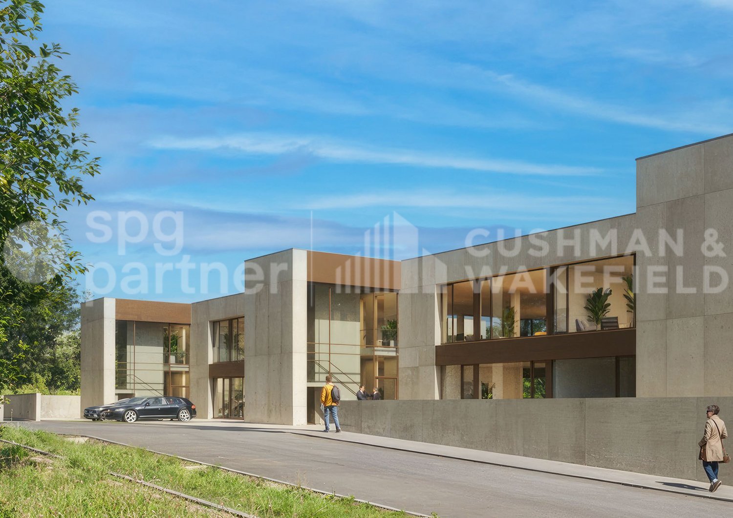 260m² office