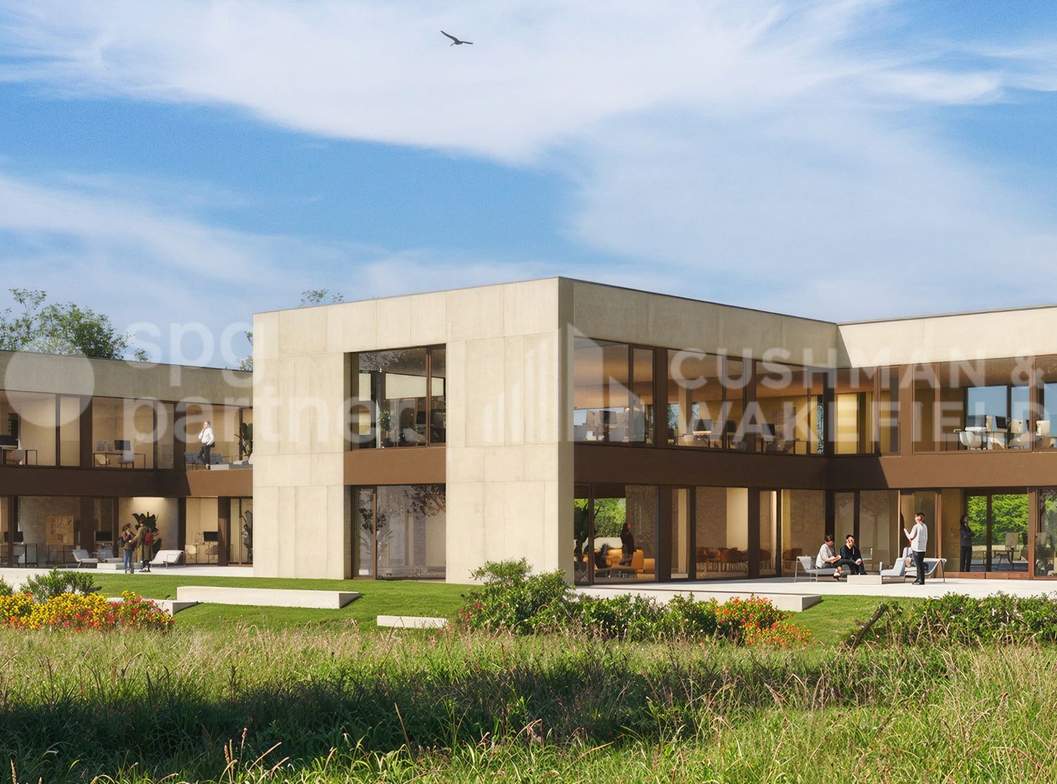 260m² office