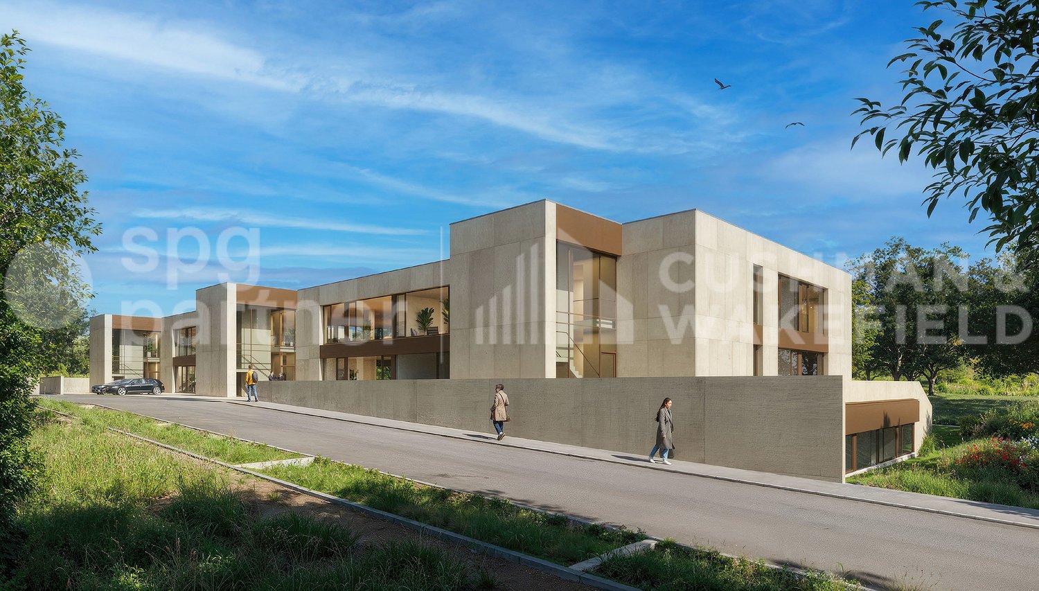 260m² office
