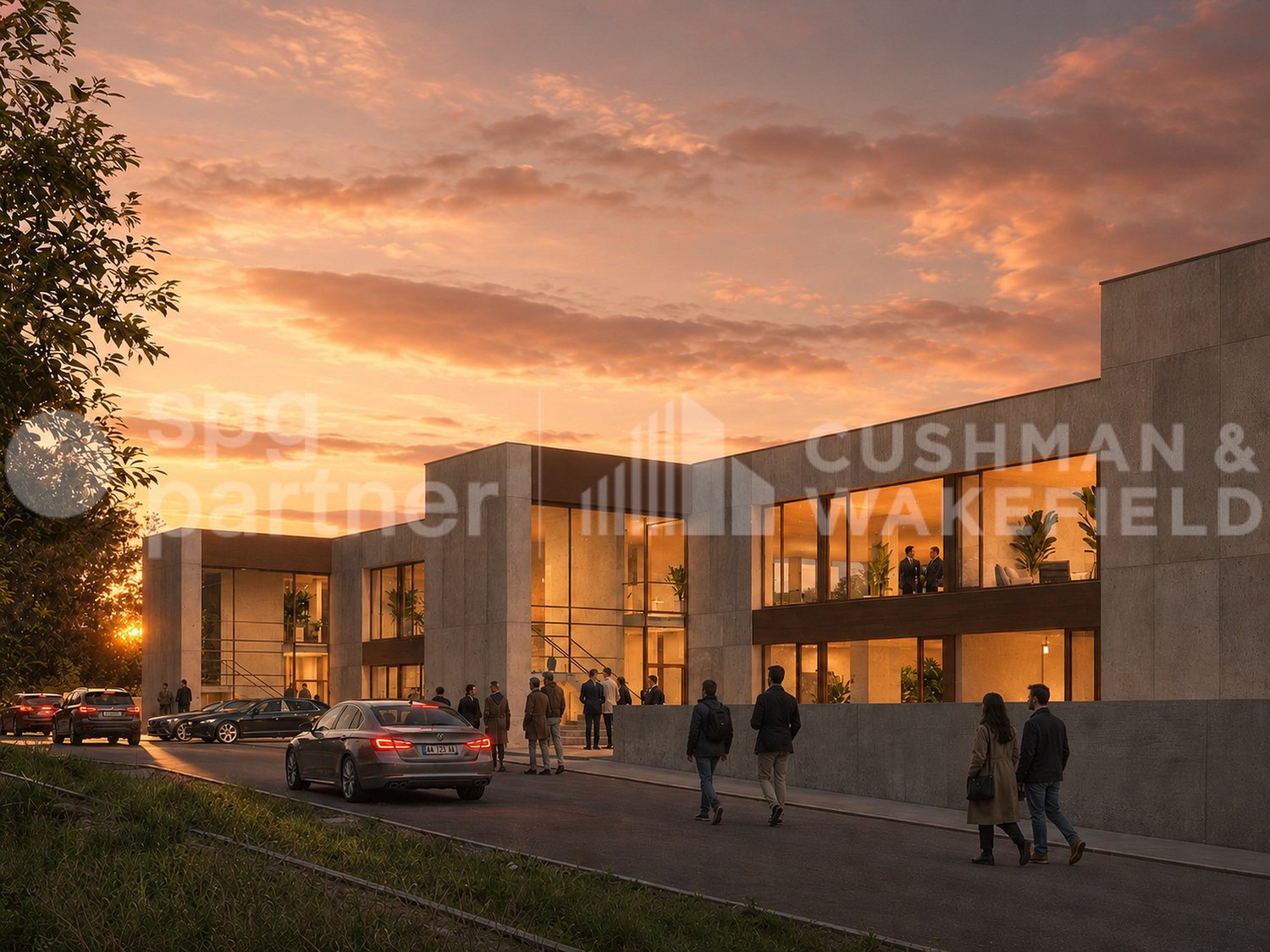 260m² office