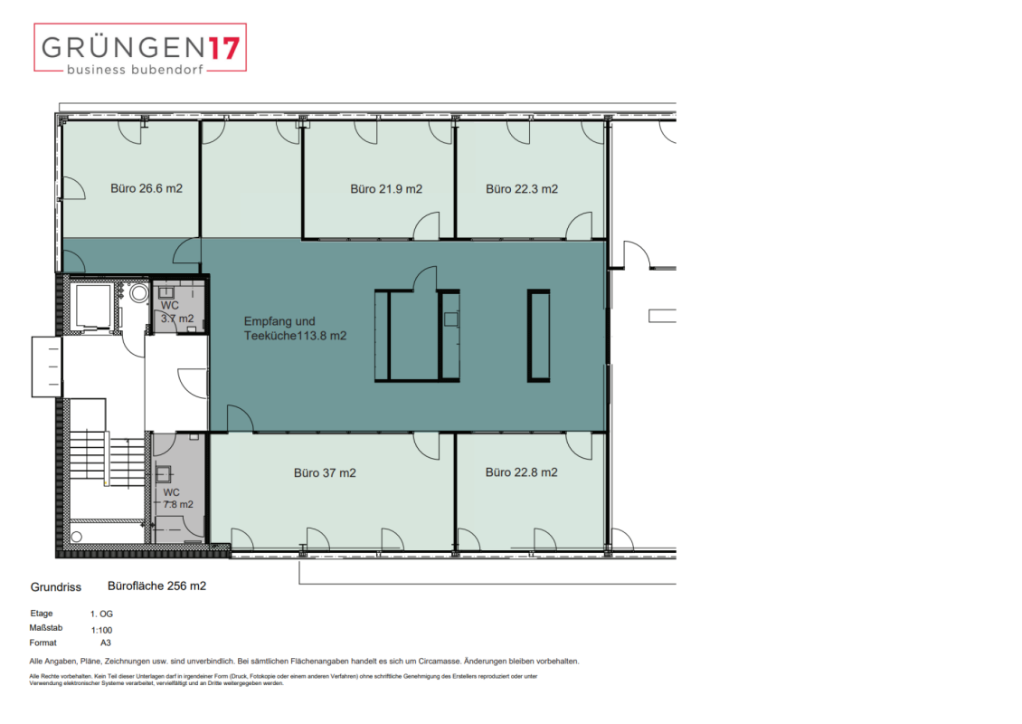 270m² studio