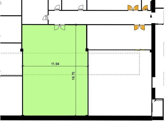 200m² commerciale