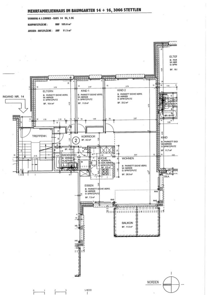 4 ½ rooms apartment