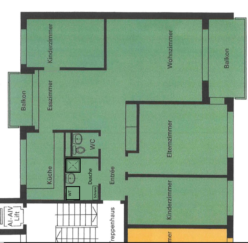 Appartamento di 4 ½ locali