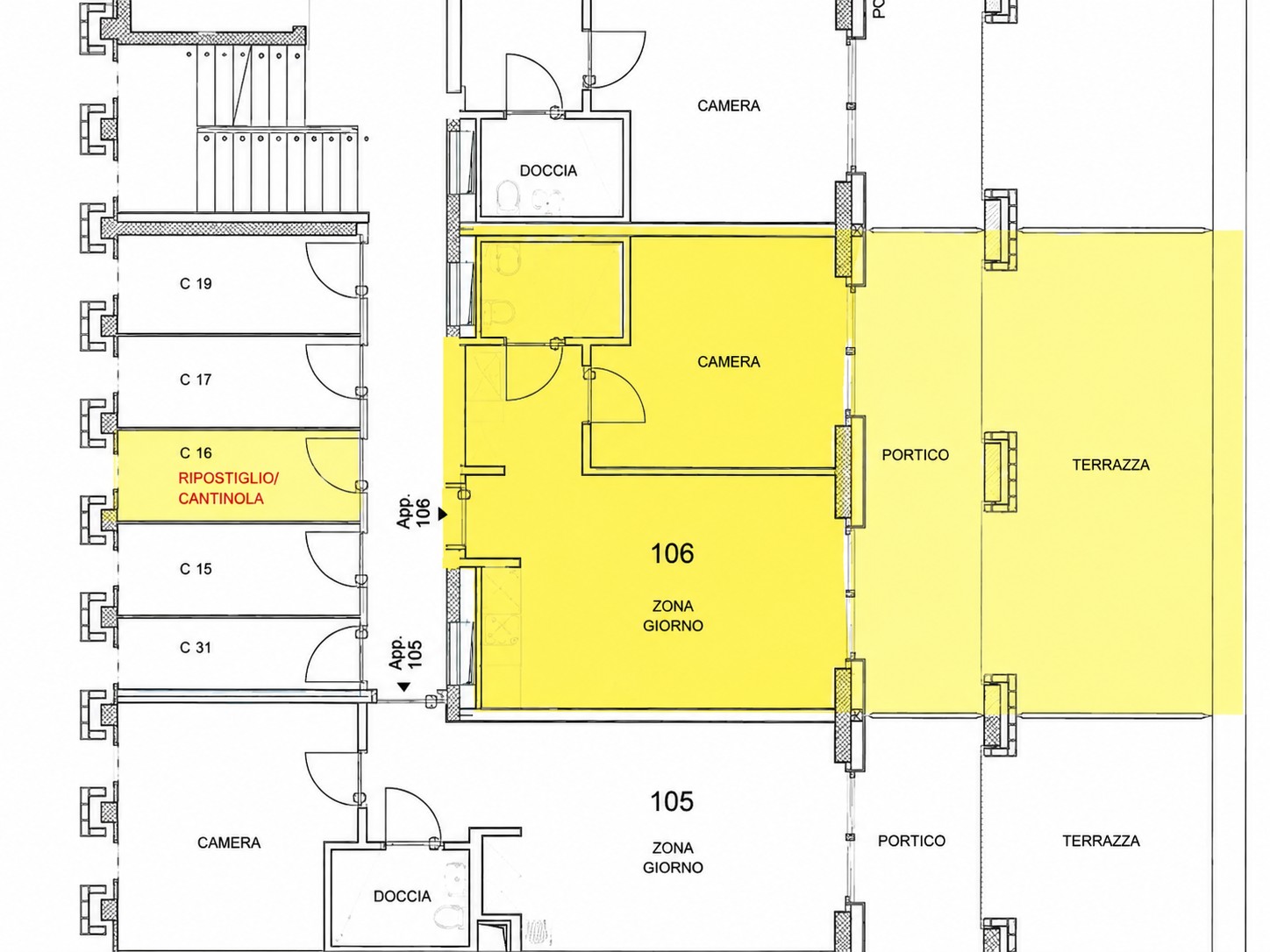 2 ½ rooms apartment