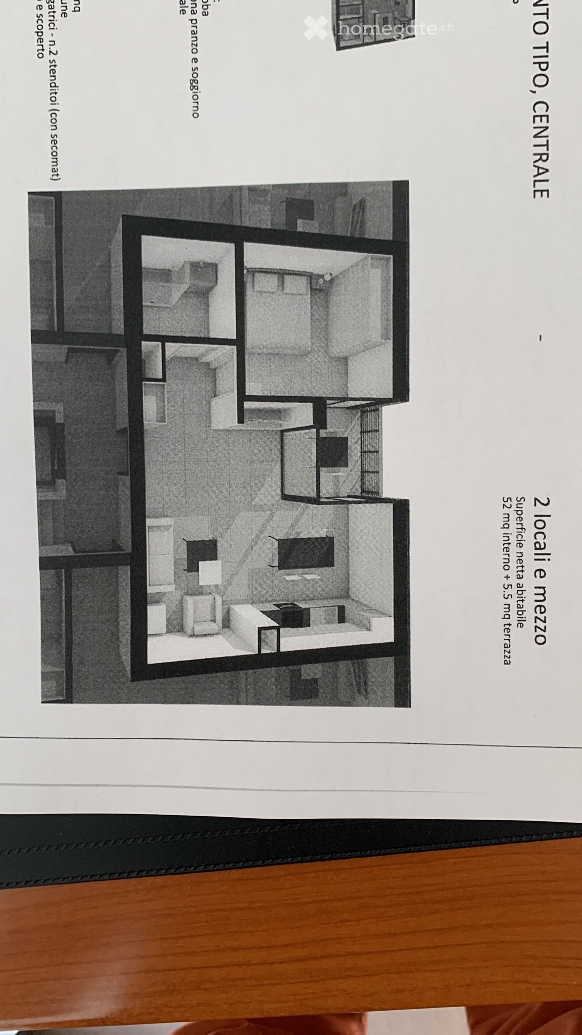 Appartement de 2 pièces