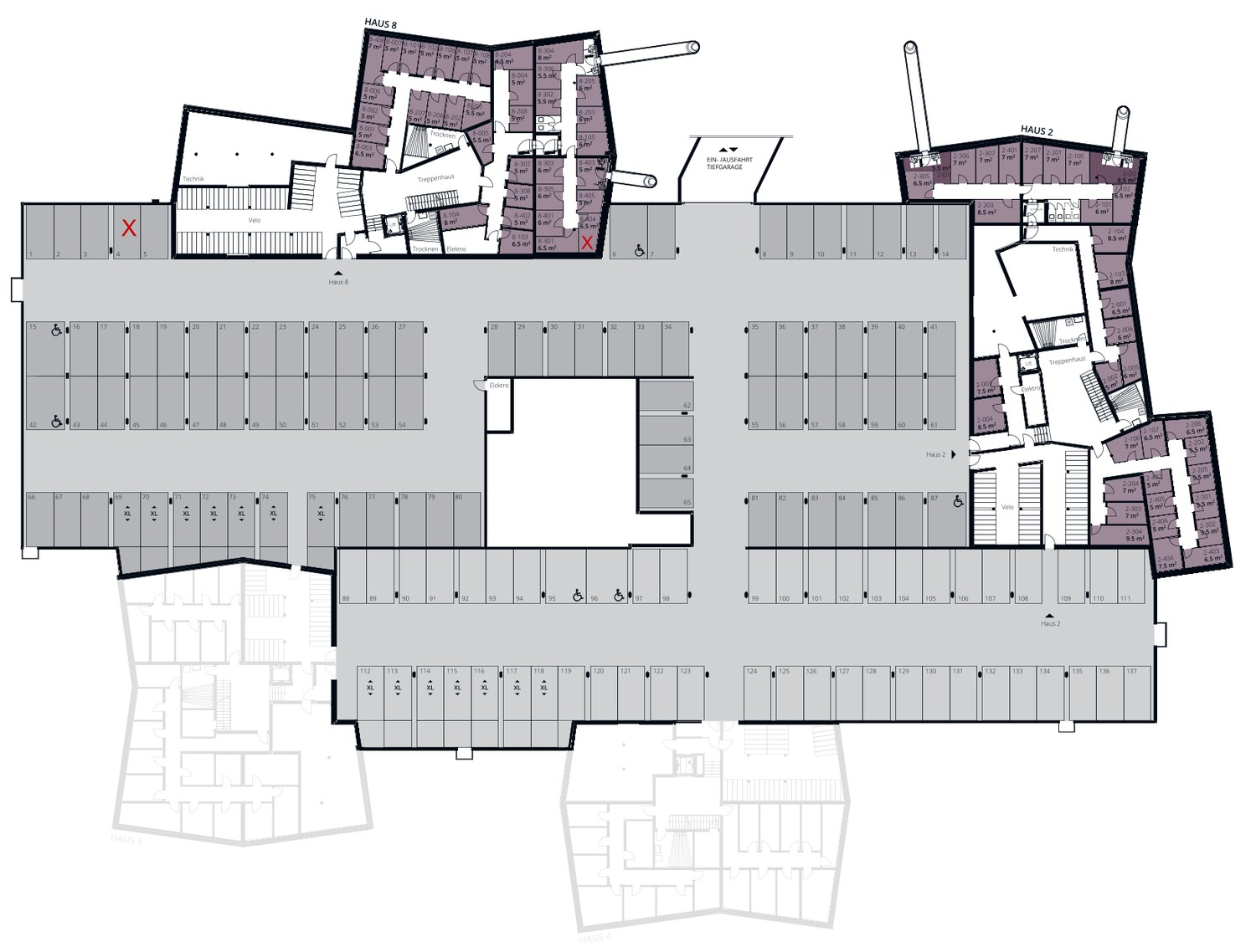 Appartement de 3 ½ pièces