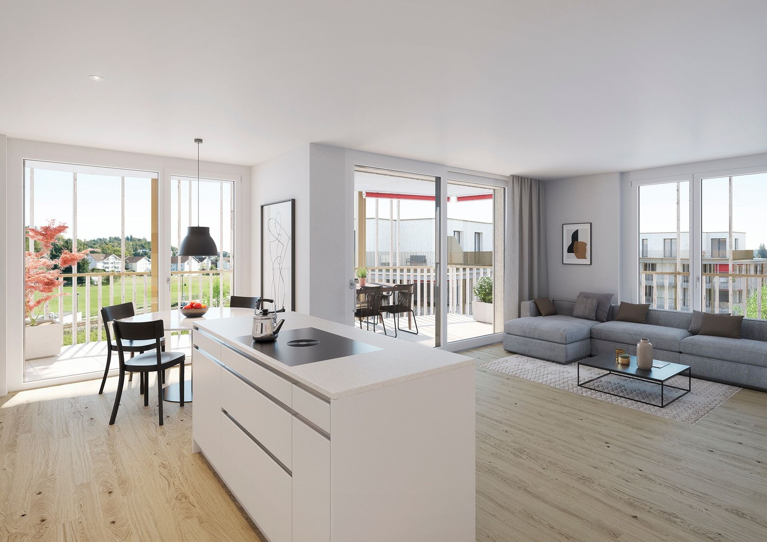 Appartement de 3 ½ pièces