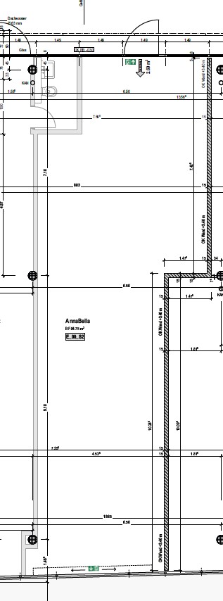 negozio di 85m²