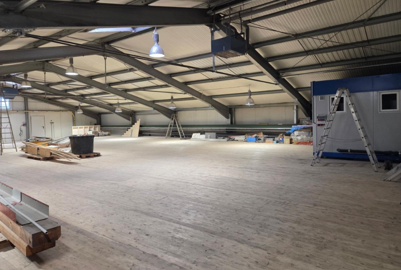 540m² industrial object