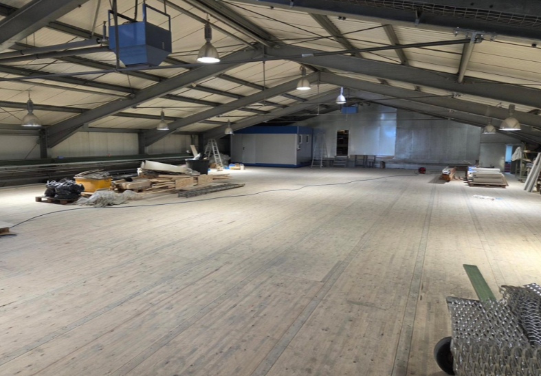 540m² industrial object