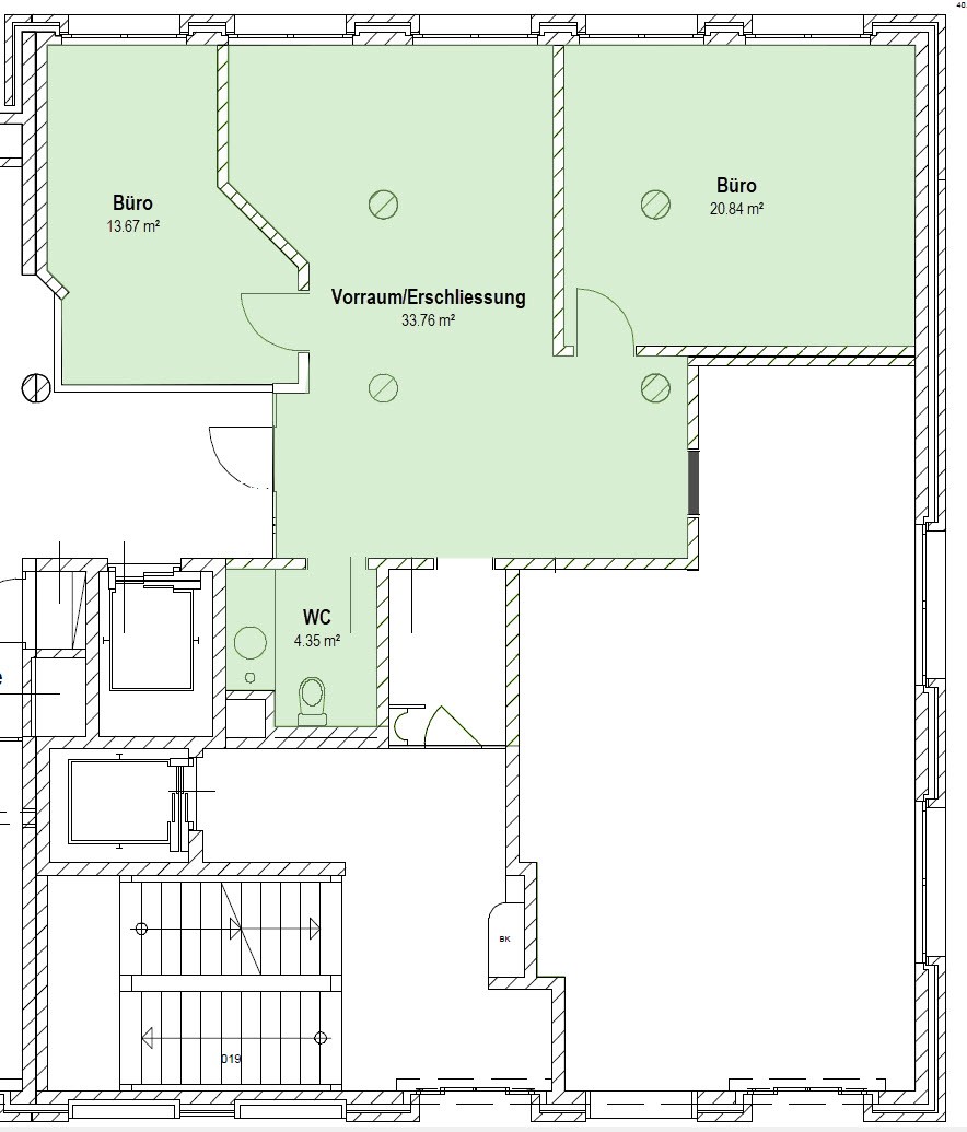 73m² commerciale