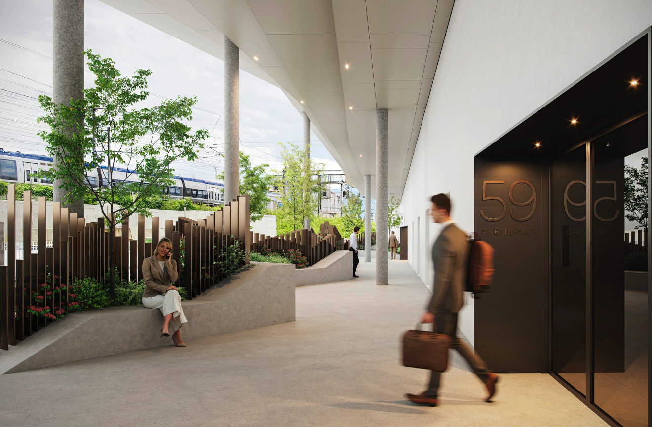 185m² office