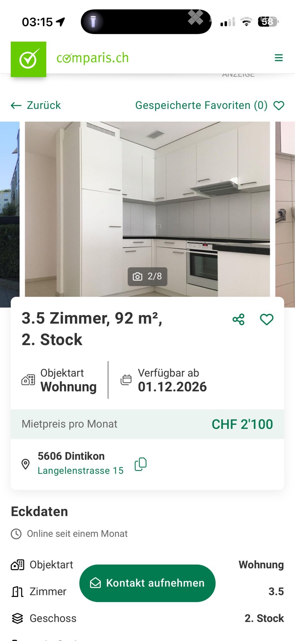 4 rooms apartment