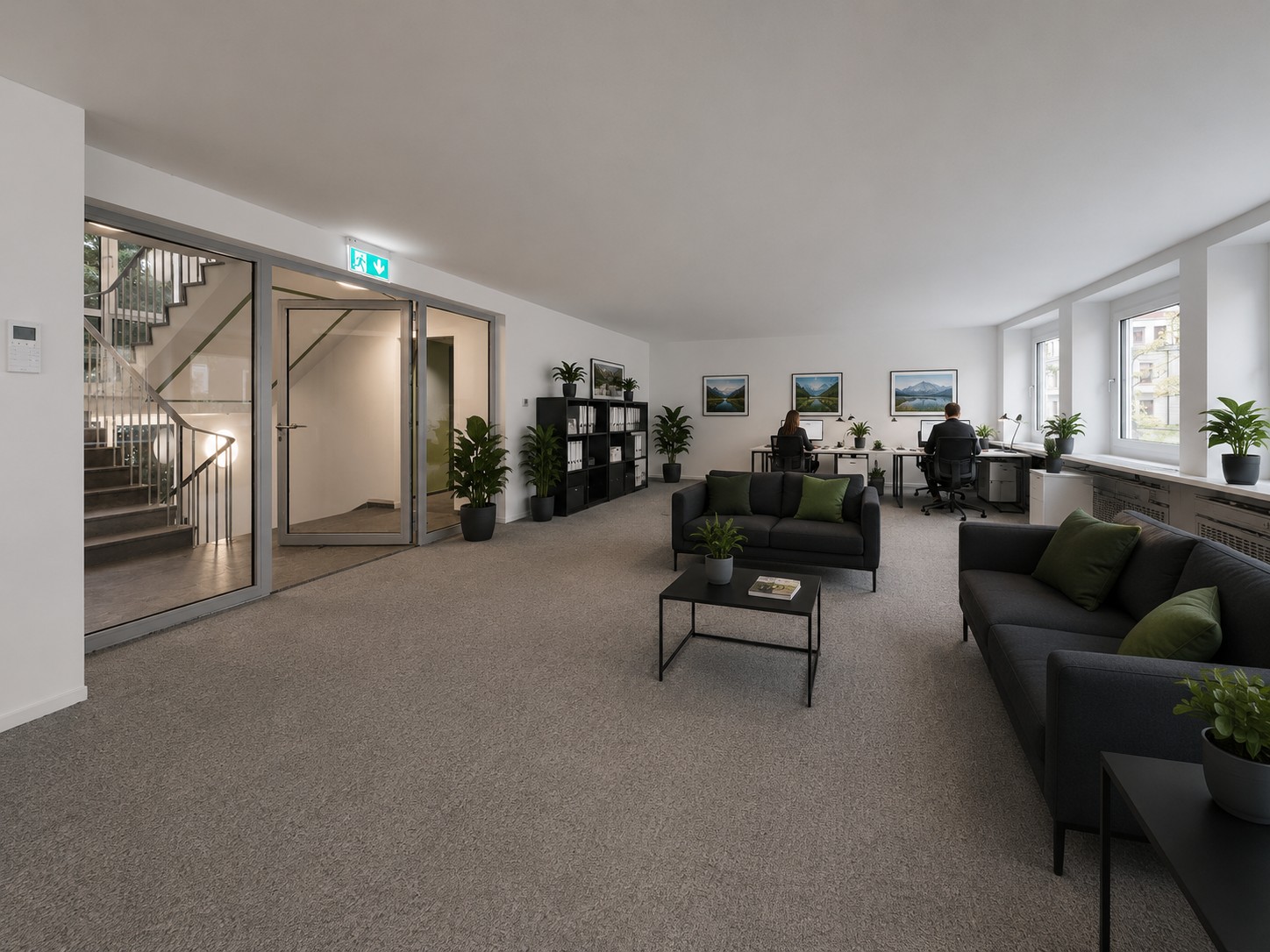 387m² office