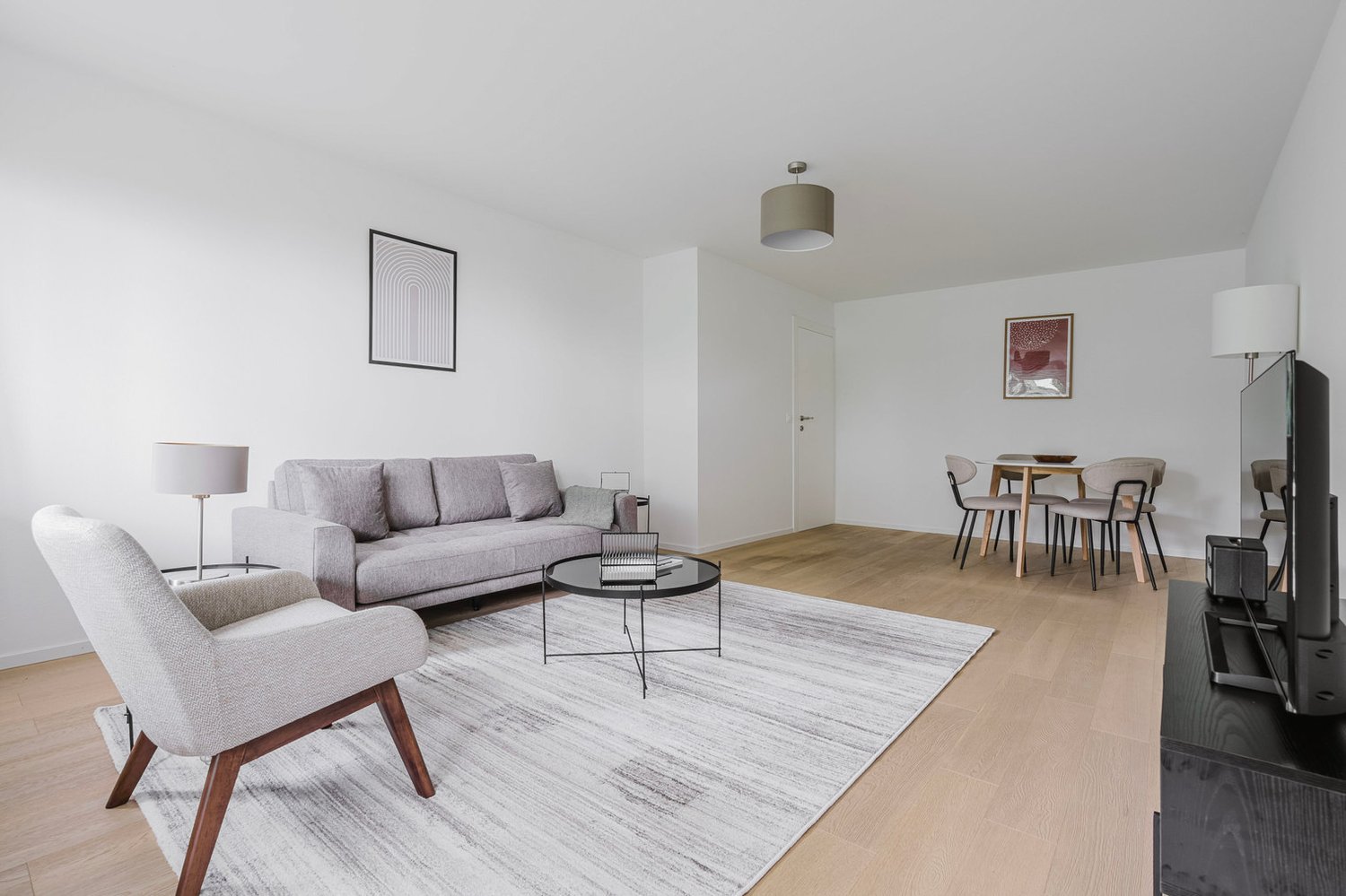3 ½ rooms furnished flat
