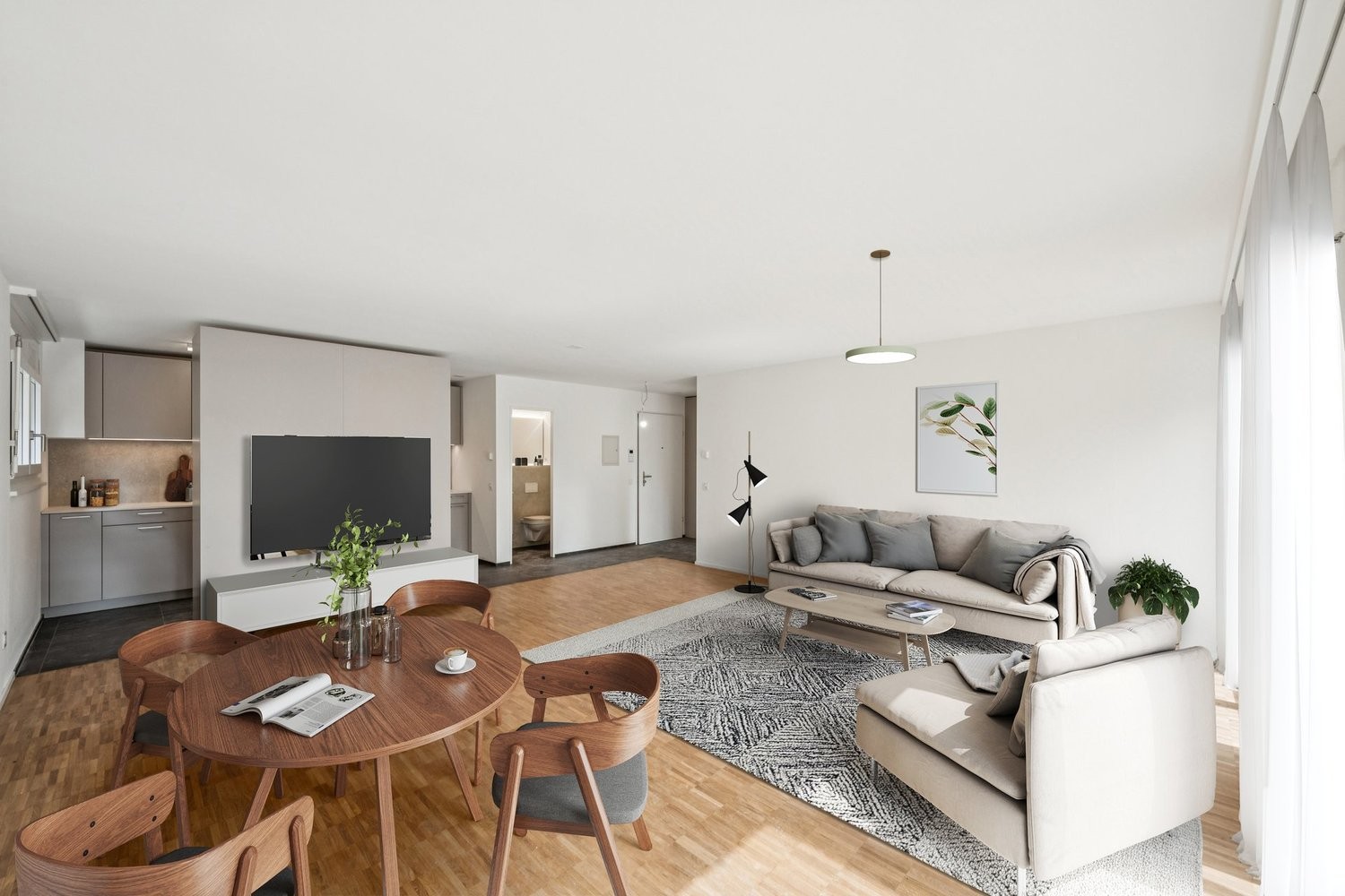 3 ½ rooms apartment