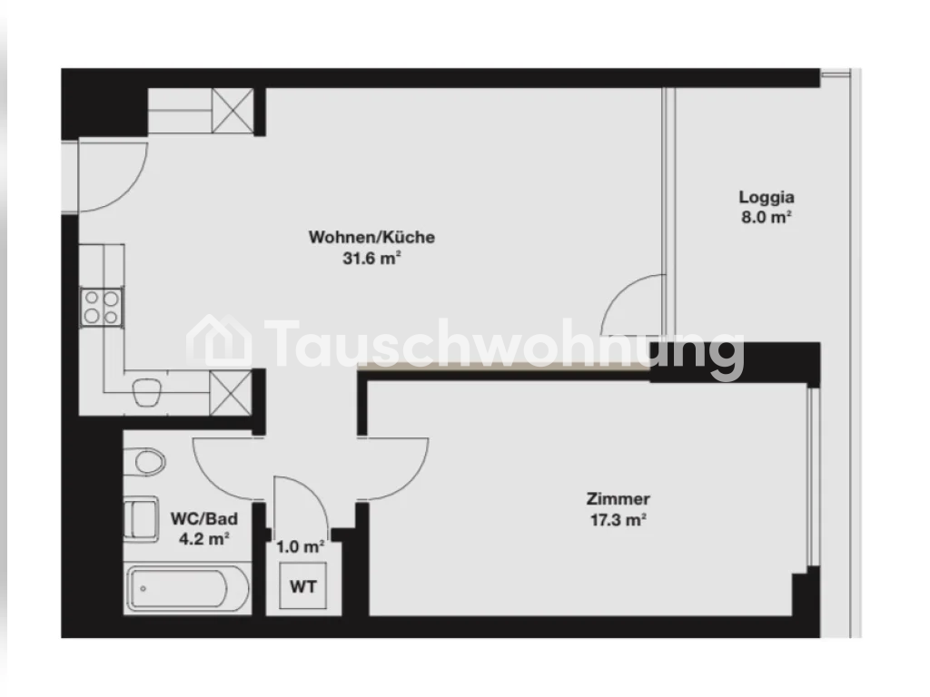 Appartement de 2 ½ pièces