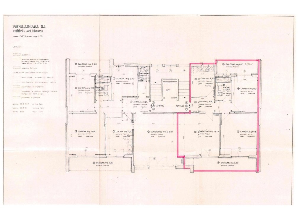 3 rooms apartment