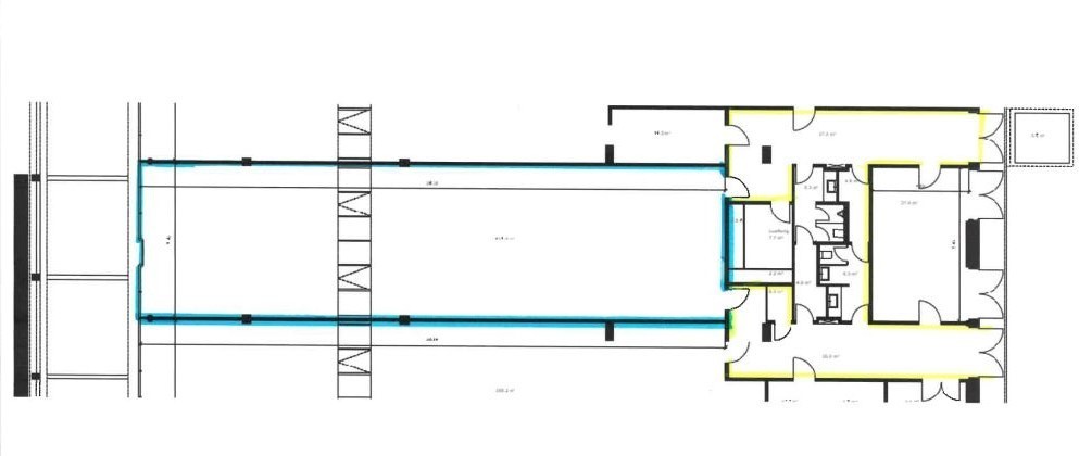 negozio di 212m²