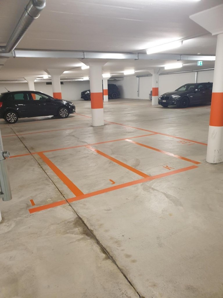 Covered bike parking