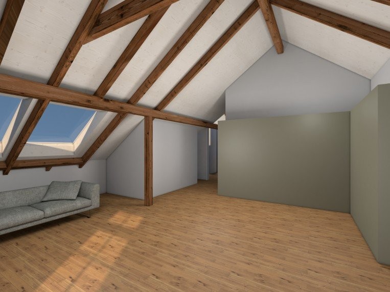 4 ½ pièces appartement au dernier étage