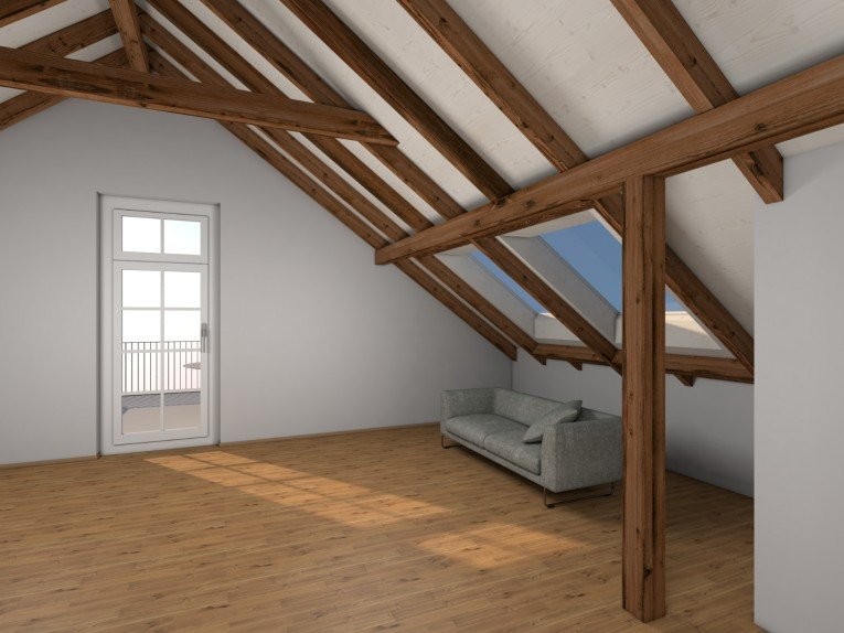 4 ½ pièces appartement au dernier étage