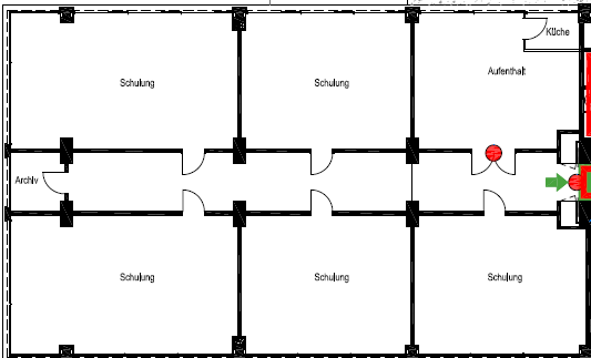 ufficio di 350m²