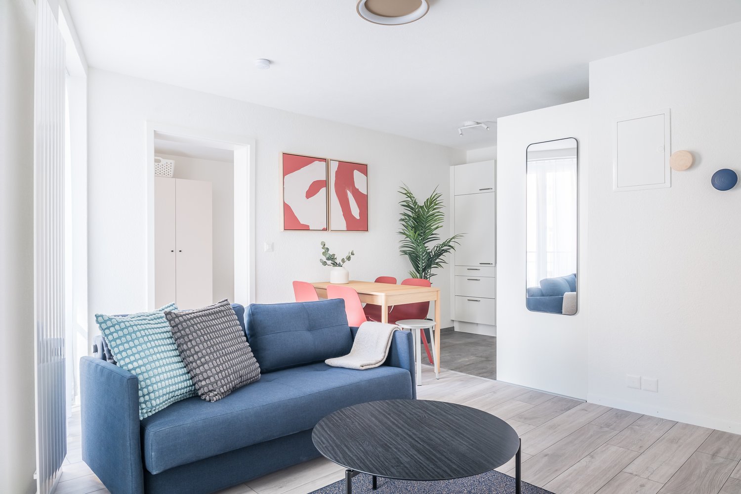 Appartement meublé de 2 ½ pièces